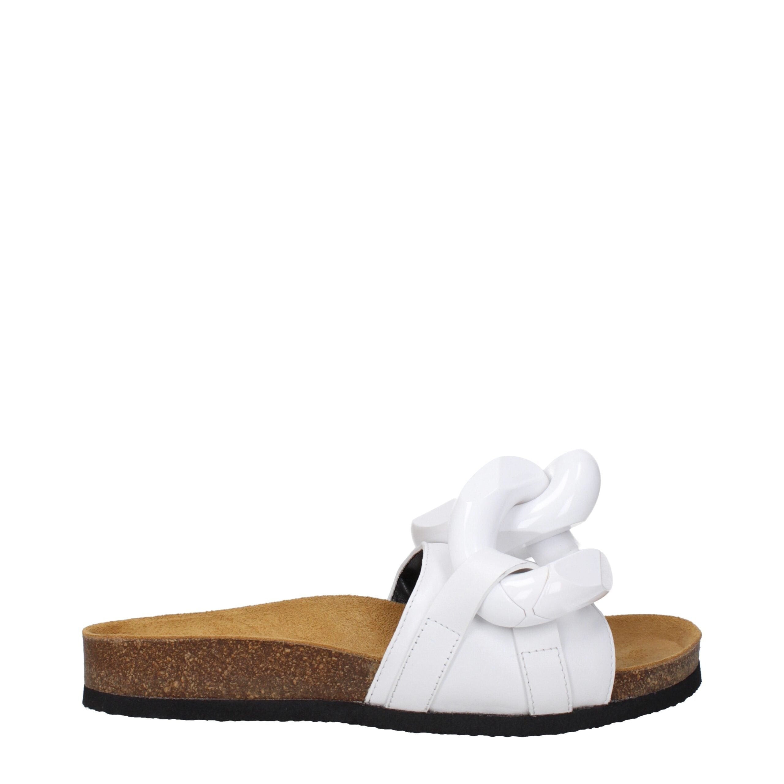 Jw Anderson White Leather Slipper